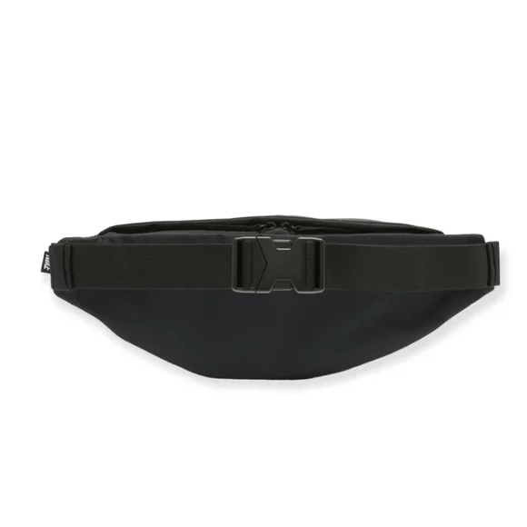 New Nike Swoosh Heritage Crossbody Shoulder Festival Waist Bag Pouch Black White - Picture 3 of 8
